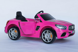 Mercedes SL500 Licencirani Auto za decu na akumulator - Roze ( SL500-2 ) - Img 6