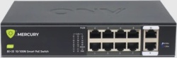Mercury H1108PL PoE 10/100Mbps LAN Switch