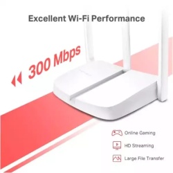 Mercusys MW306R 300Mbps/ext3x5dB/2,4GHz/1WAN/3LAN/AP Wireless Ruter -3
