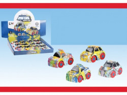 Merx metalni auto( lude boje) ( MS23721 )