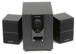 Microlab aktivni drveni zvucnici 2.1 10W RMS(5W, 2x2.5W) bluetooth , 3.5mm ( M-106BT ) - Img 1