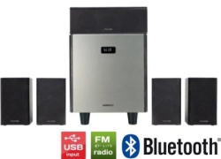 Microlab HTS800 Home Theater System 180W, Bluetooth, LED Screen, Aux, USB, DVD5.1, Optical, HDMI, FM-1