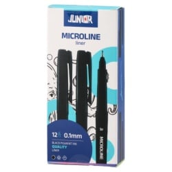 Microline, liner, 0.1mm, crna ( 130380 )-1