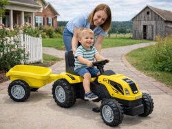 MMX Dečiji Traktor na pedale Žuti