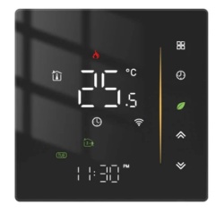 Moes zht-006-gb-bk-ms pametni termostat za elektrokotao crni smart zigbee ( 400-1186 )