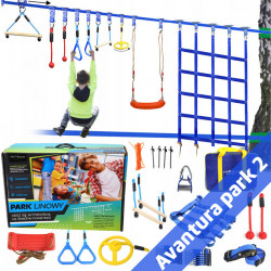 Motion Sport Prenosni Avantura Park 2 sa preprekama za decu ( OM-920699 ) - Img 1