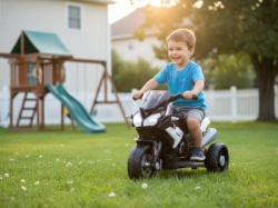 Motor Srednji sa 3 točka na akumulator 6V - Crni
