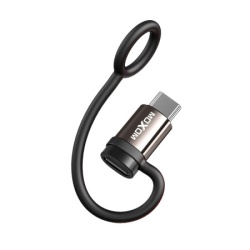Moxom adapter otg mx-cb250 lightning na type-c crni ( AD449 )-1