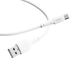 Moxom mx-cb302 3a micro 1m beli Usb data kabal ( U2218 )