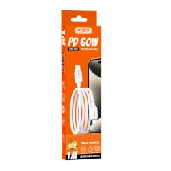 Moxom Usb data kabal mx-cb231 pd 60w type-c na type-c 1m beli ( U2078 )-2