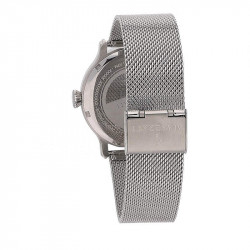 Muški maserati epoca plavo srebrni elegantni ručni sat sa srebrnim pancir kaišem ( r8853118012 ) - Img 2