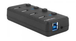 Natec mantis 2, USB 3.0 Hub, Cable 80 cm ( NHU-1557 )  - Img 1