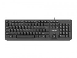 Natec Trout slim multimedia keyboard US, USB, black ( NKL-0967 ) - Img 1