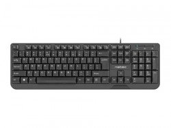 Natec Trout slim multimedia keyboard US, USB, black ( NKL-0967 )  - Img 1