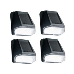 Nazidna LED solarna lampa - 4 kom ( ML-WS120 )