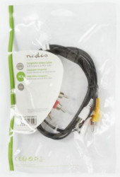 Nedis CVGP24300BK15 Kabl 3xRCA muski - 3xRCA muski 1,5m - Img 2