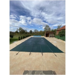 Nero zimski prekrivač mreža za bazen 12 x 6m (12,6 x 6,6m) ( 9217 )