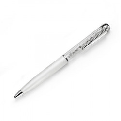Olovka sa swarovski kristlima oliver weber crystal luxury pen white ( 57004.whi ) - Img 4