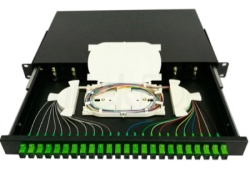 Optički patch panel ExeLink sa 24 konektora SC/APC za rek orman ( EXE078 )