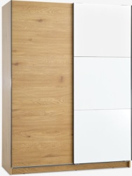 Ormar 150x200 ogledalo/top.hrast