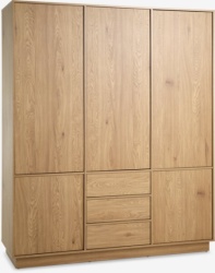 Ormar 180x214 5 vrata 3 fioke topao hrast boja