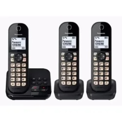 Panasonic KX-TGC463GB sa tri slušalice i sekretaricom Bežicni telefon