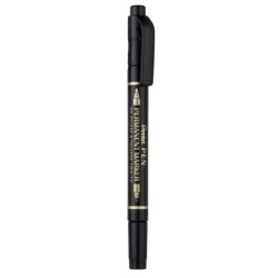 Pentel marker n-75 twintip 0.3/1.2 crni ( p.n75a )