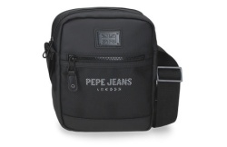 Pepe jeans durham muška torba na rame - crna ( 72.955.41 )