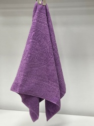 Peškir Stock 50x90cm S54 Dezen Ljubičasta boja ( VLK000940-stockS54 )