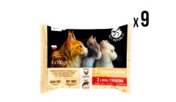 Pet republic kesice za mačke 9x (4x100g) piletina x36 kesica ( 5842 )