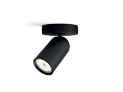 Philips spot pongee crna sa 1xgu10, 915005530701 ( 18688 )