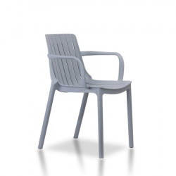 Plastična stolica LINE - R siva - Img 1