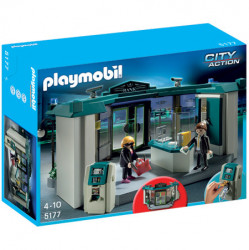 Playmobil city action - policija: banka sa sefovima ( 13164 )
