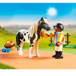 Playmobil Country Jahanje konjića Lewitzer ( 1034348 )-4