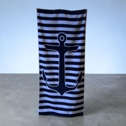 Plažni peškir – 100% pamuk – 154 x 74 cm Sidro ( VLK000668-sidro )