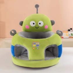 Plišana foteljica za bebe Alien Bloom - zelena ( KLK2710-ABZ )