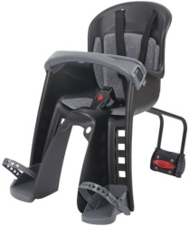Polisport bilby prednja na ram zadnje kačenje black-dark grey Korpa za dete ( KRP-8632800007 )