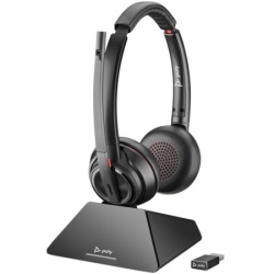 Poly Savi 8220 DECT™ Office Stereo bežične sušalice, ANC,180m/13h Savi s8220-m uc usb-a ( 209214-02 )