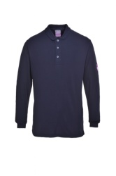 Portwest Polo majica sa dugim rukavima fr10 - vatrootporna antistatik, teget, vel. 3xl ( 63548 )
