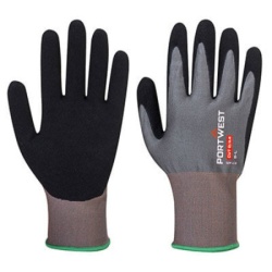 Portwest Rukavice sa penastim nitrilom ct45 sivo-crne vel.m ( 55842 )