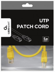 PP12-2M/Y Gembird Mrezni kabl, CAT5e UTP Patch cord 2m yellow A - Img 2