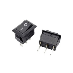 Proelektronic Prekidač crni kockasti 15x10.5mm 2pola/3pina ( PRE-SMRS1021 )