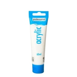 Professional profesional acrylic akrilna boja 60 ml - odaberite nijansu titanium white ( 640710 )