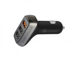 Promate Scud-35 punjac za auto 3.0 triple USB port