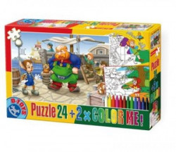 Puzzle 24+ color me Fairy tales 05 ( 07/50380-05 )