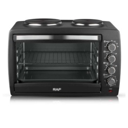 Raf r.5317 mini pećnica sa ringlama tajmerom 45l 1800w/1000w+600w