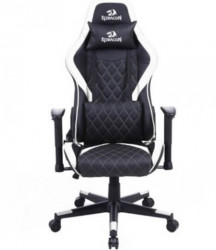 Redragon Gaia Gaming Chair - Black/White ( 045420 ) - Img 1