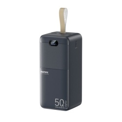 Remax Power bank piloteer 20w pd+22.5w 2.4a 50000mah rpp-117 crni ( BAT9415 )