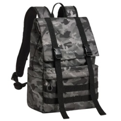Rivacase Sherwood Roltop 7621/siva camo Torba za Laptop 15.6