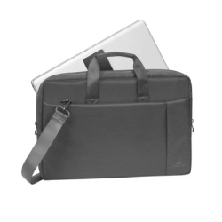 RivaCase torba za laptop 17.3 8251 siva